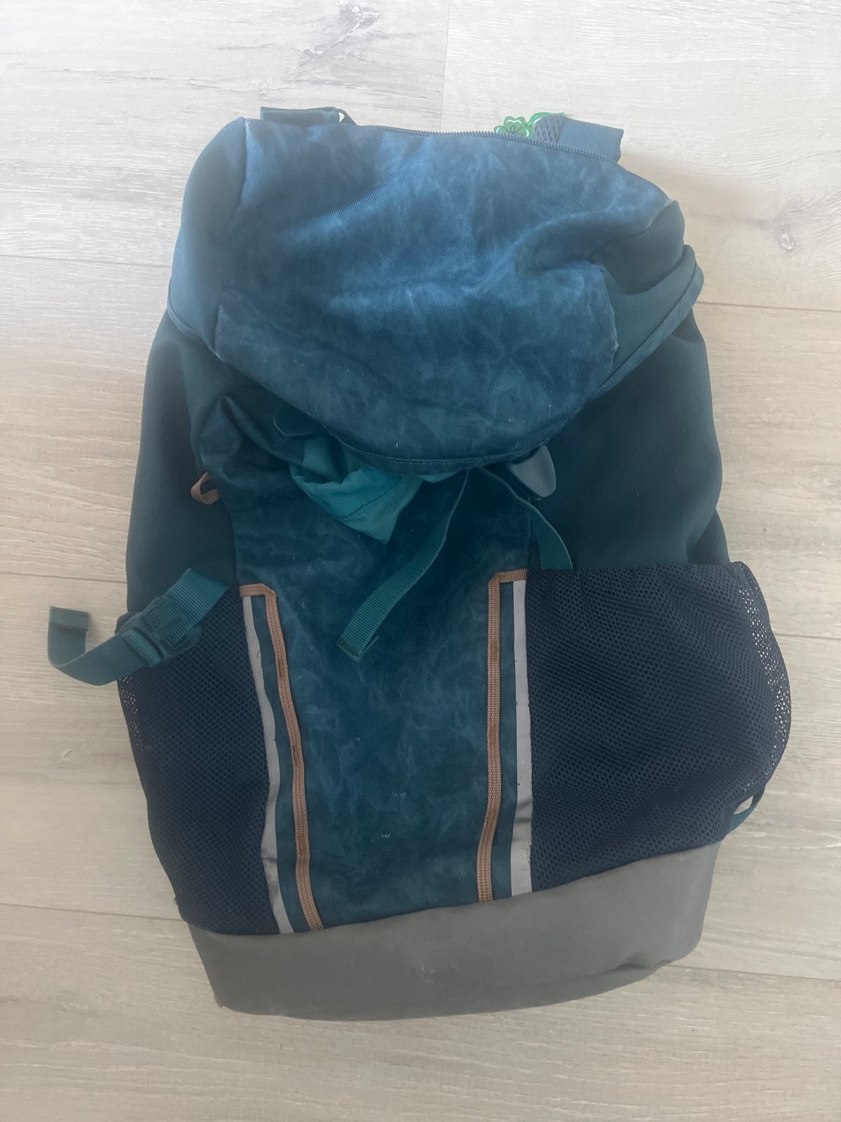 Vaude Puck 14 Kinderrugzak - Blauw/Groen, Overige merken, Gebruikt, Ophalen of Verzenden, Minder dan 25 cm