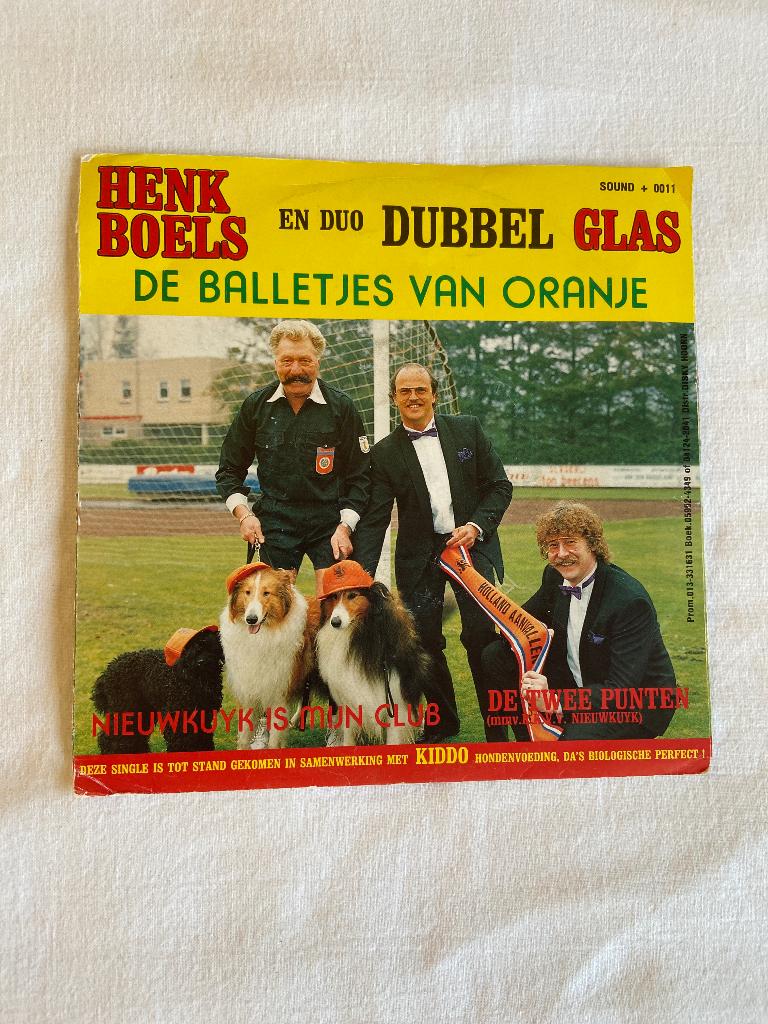 henk boels - de balletjes van oranje, Cd's en Dvd's, Vinyl Singles, Gebruikt, 7 inch, Single, Ophalen of Verzenden