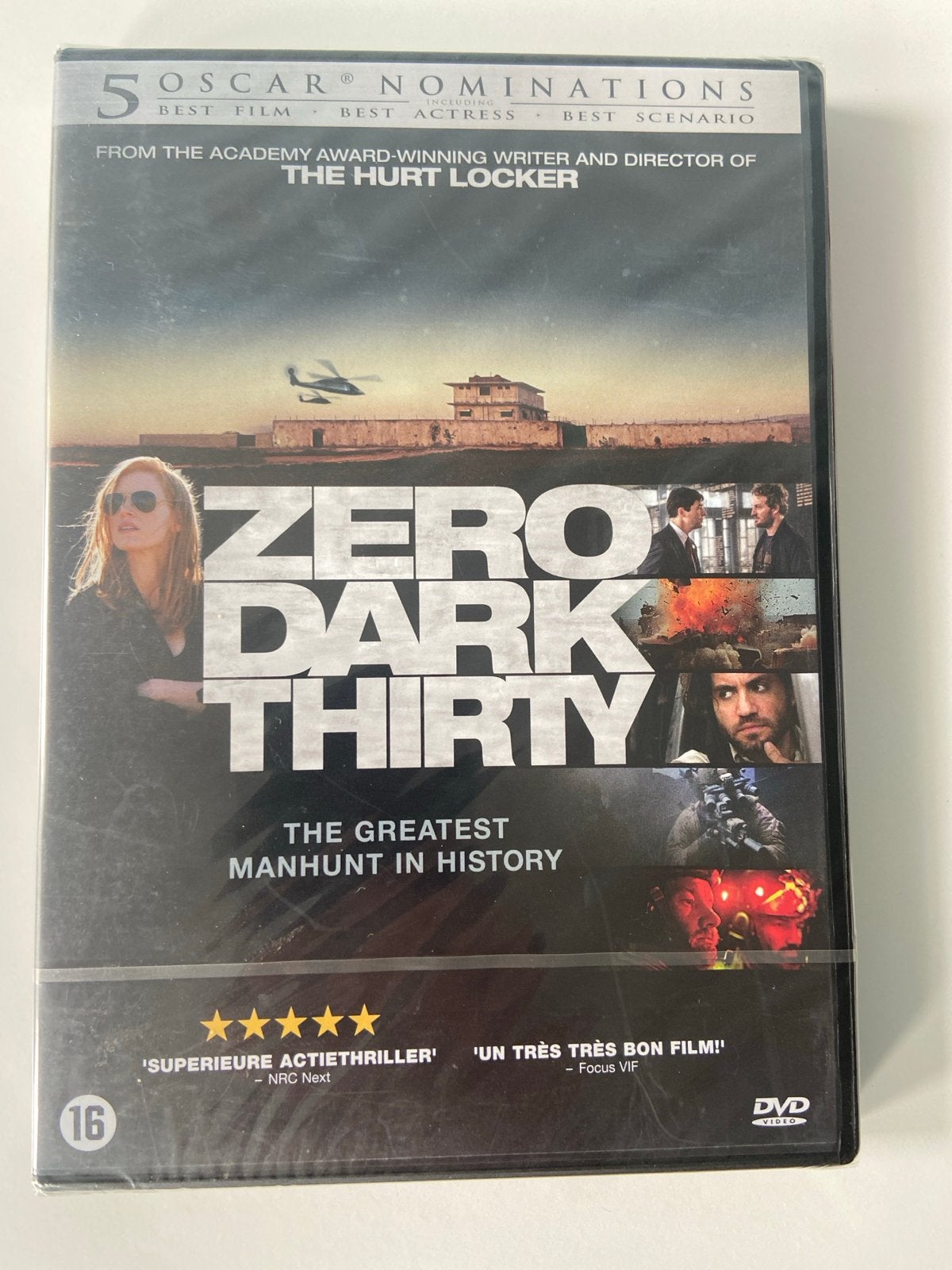 Zero Dark Thirty - Nieuw in cellofaan (DVD), Cd's en Dvd's, Engels, Vanaf 16 jaar, Nederlands, Actiethriller