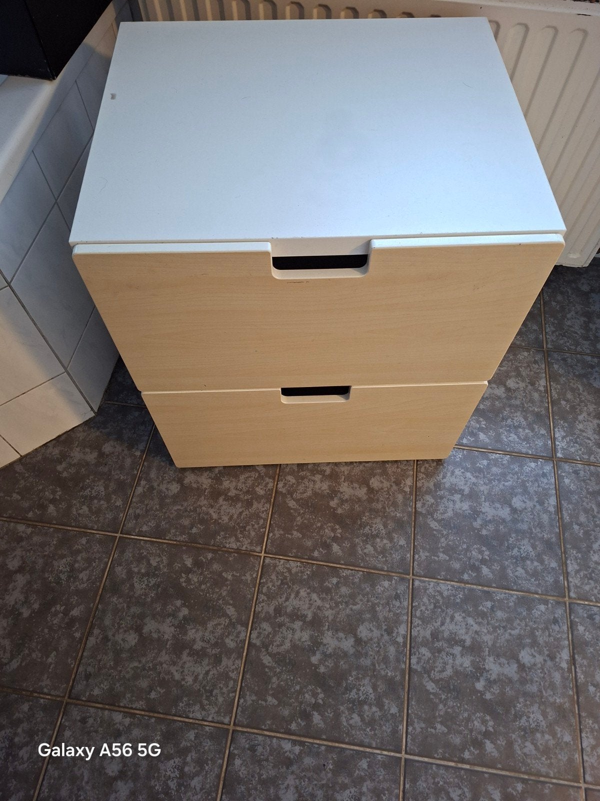 Ladekastje met 2 laden - Ideaal voor elke kamer, Huis en Inrichting, Kasten | Ladekasten, Ophalen, Gebruikt, Modern, functioneel