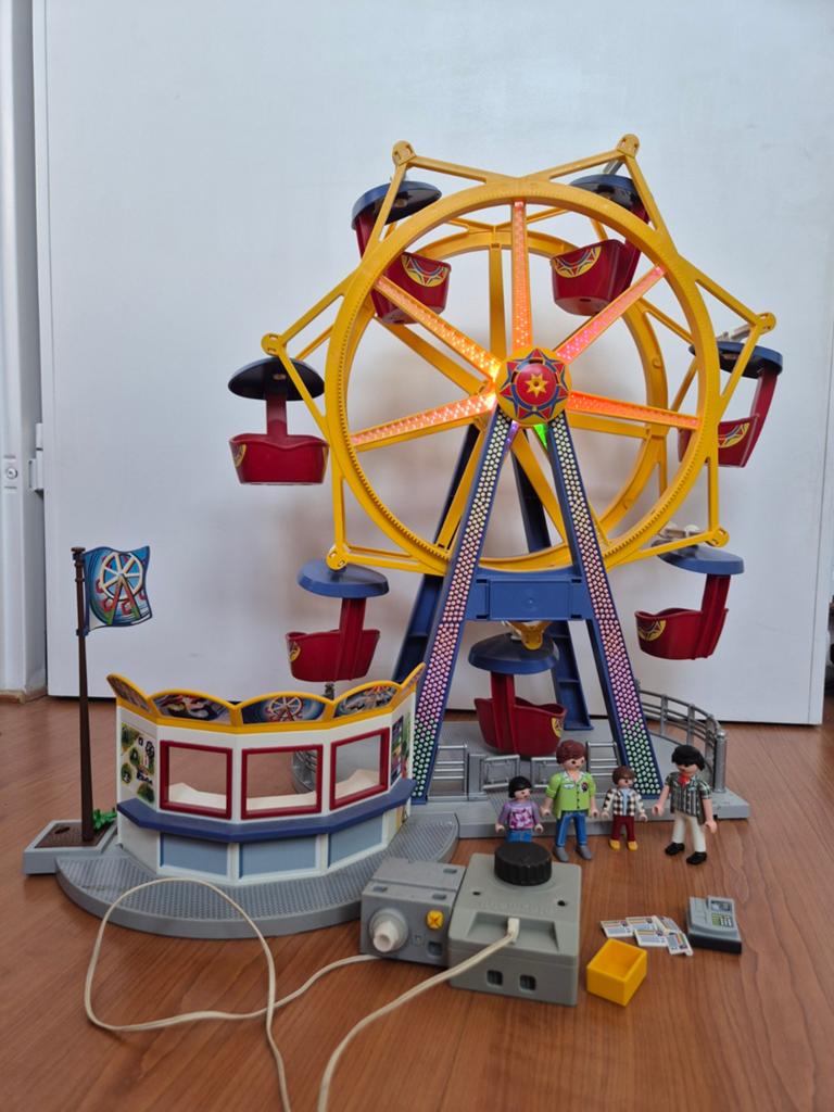 Playmobil 5552 Groot reuzenrad met verlichting en motor, Kinderen en Baby's, Speelgoed | Playmobil, Ophalen