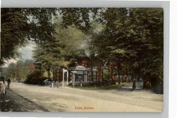 Zeist Slotlaan Prachtkaart uitg D.A. Bouman, Verzamelen, Ansichtkaarten | Nederland, Verzenden, Voor 1920, Gelopen, Utrecht