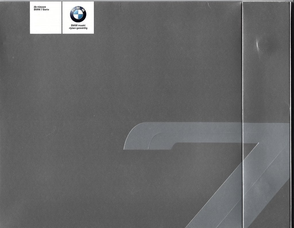 Brochure BMW 7 serie 2008, Ophalen of Verzenden, Gelezen, BMW