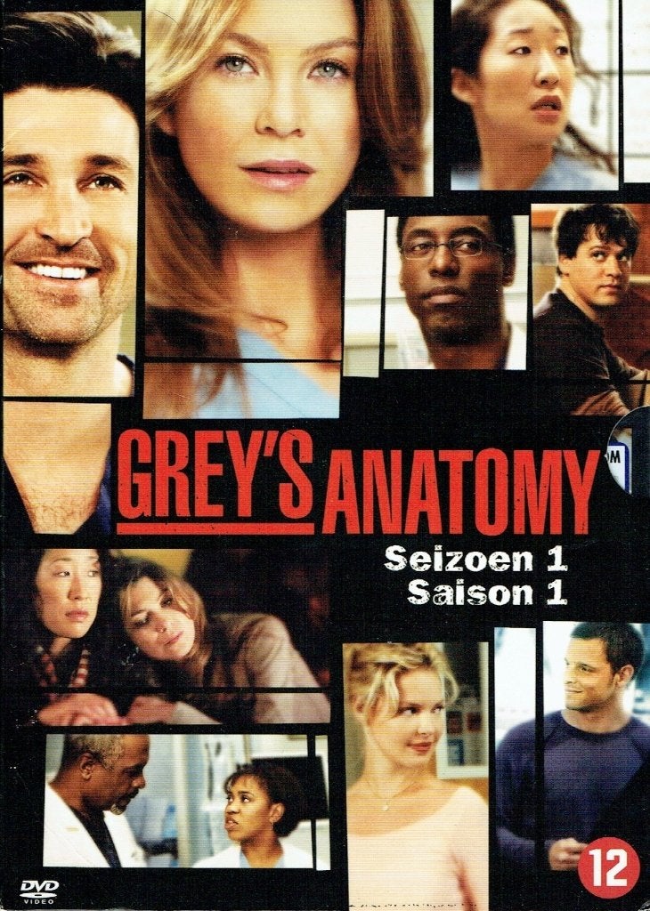 DVD 'Grey's Anatomy' Seizoen 1, kans op gratis bezorging, Cd's en Dvd's, Seizoen 1, Inclusief doosje, Drama, Nederlands