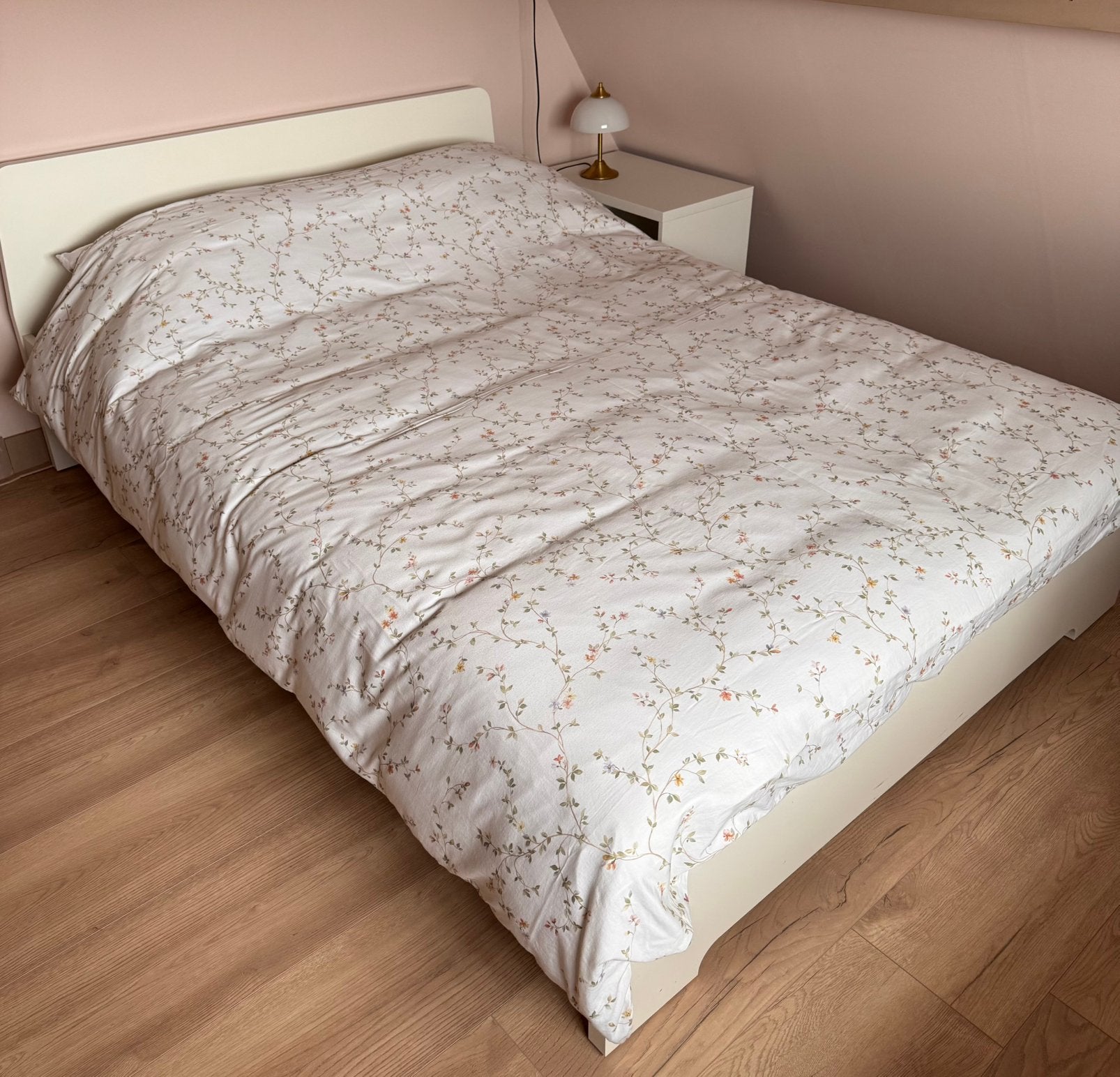 IKEA bed - wit - 140 x 200, Ophalen, Overige typen