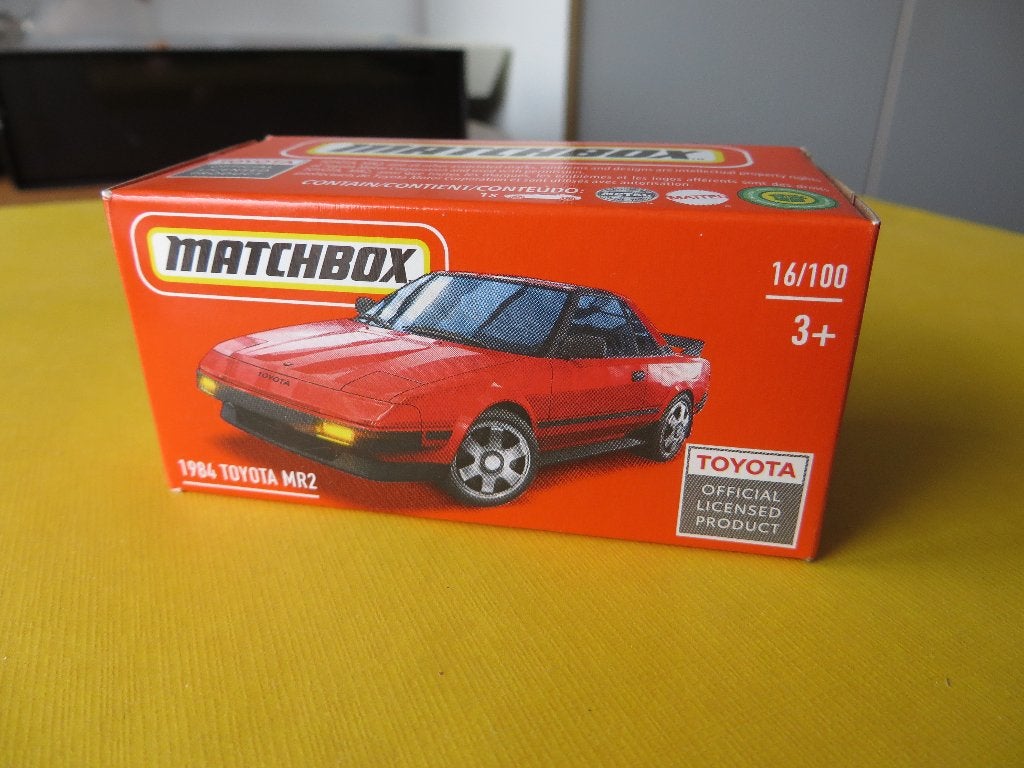 Matchbox Toyota MR 2 ROOD, Ophalen of Verzenden, Nieuw, Auto