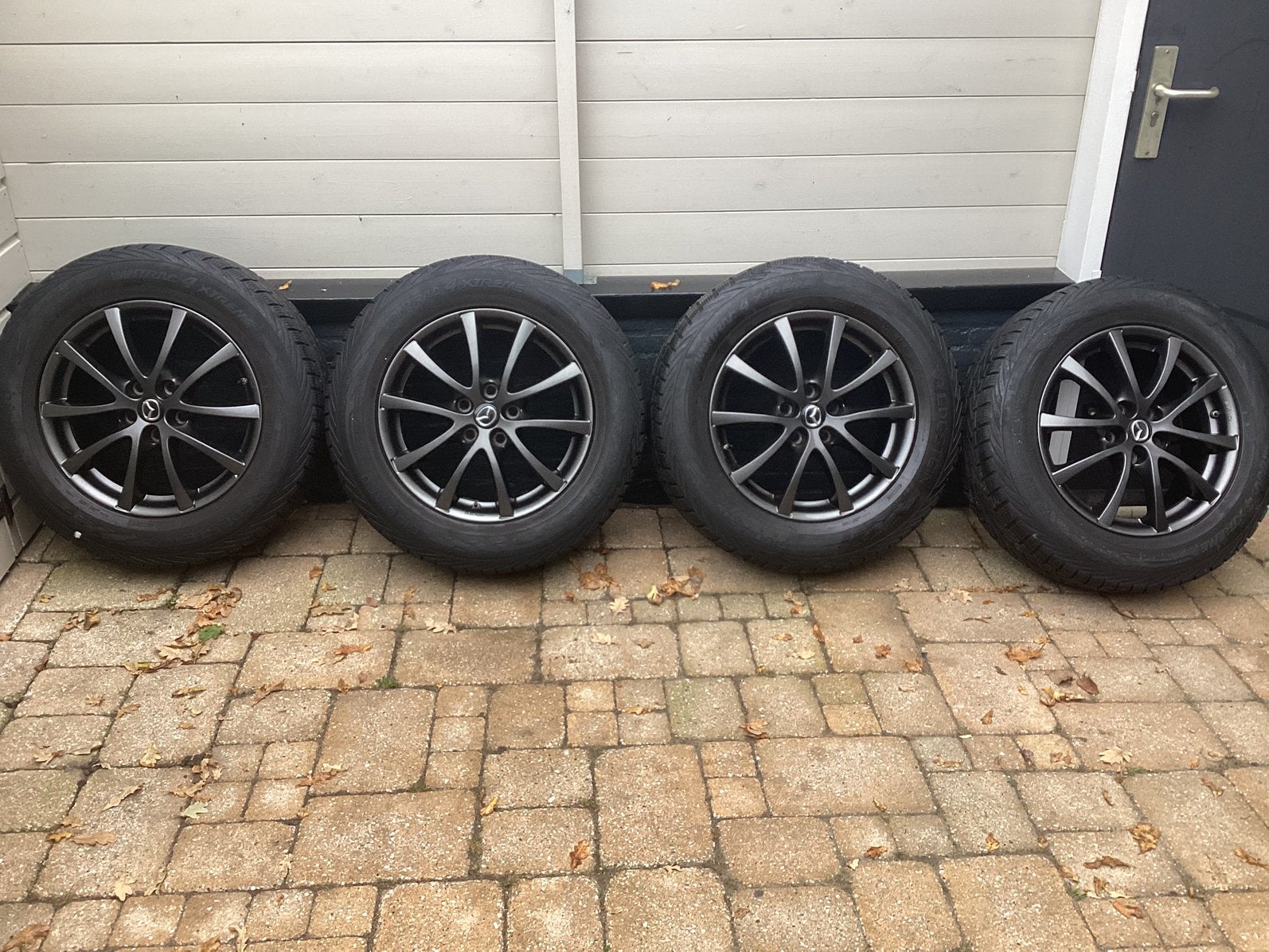 Mooie 17 inch orginele Mazda velgen, CX-5, Auto-onderdelen, Ophalen, Velg(en), 17 inch, Winterbanden