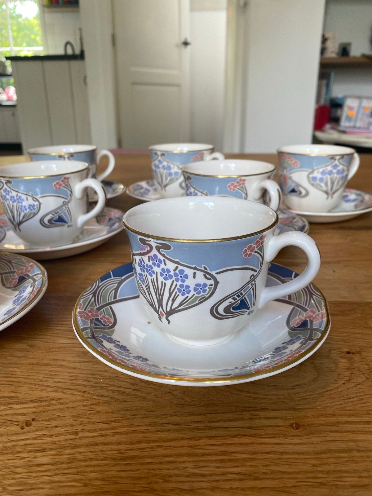 Liberty London Theekopjes - Mason's Ironstone Ianthe Design, Ophalen, Overige materialen, Overige merken, Klassiek