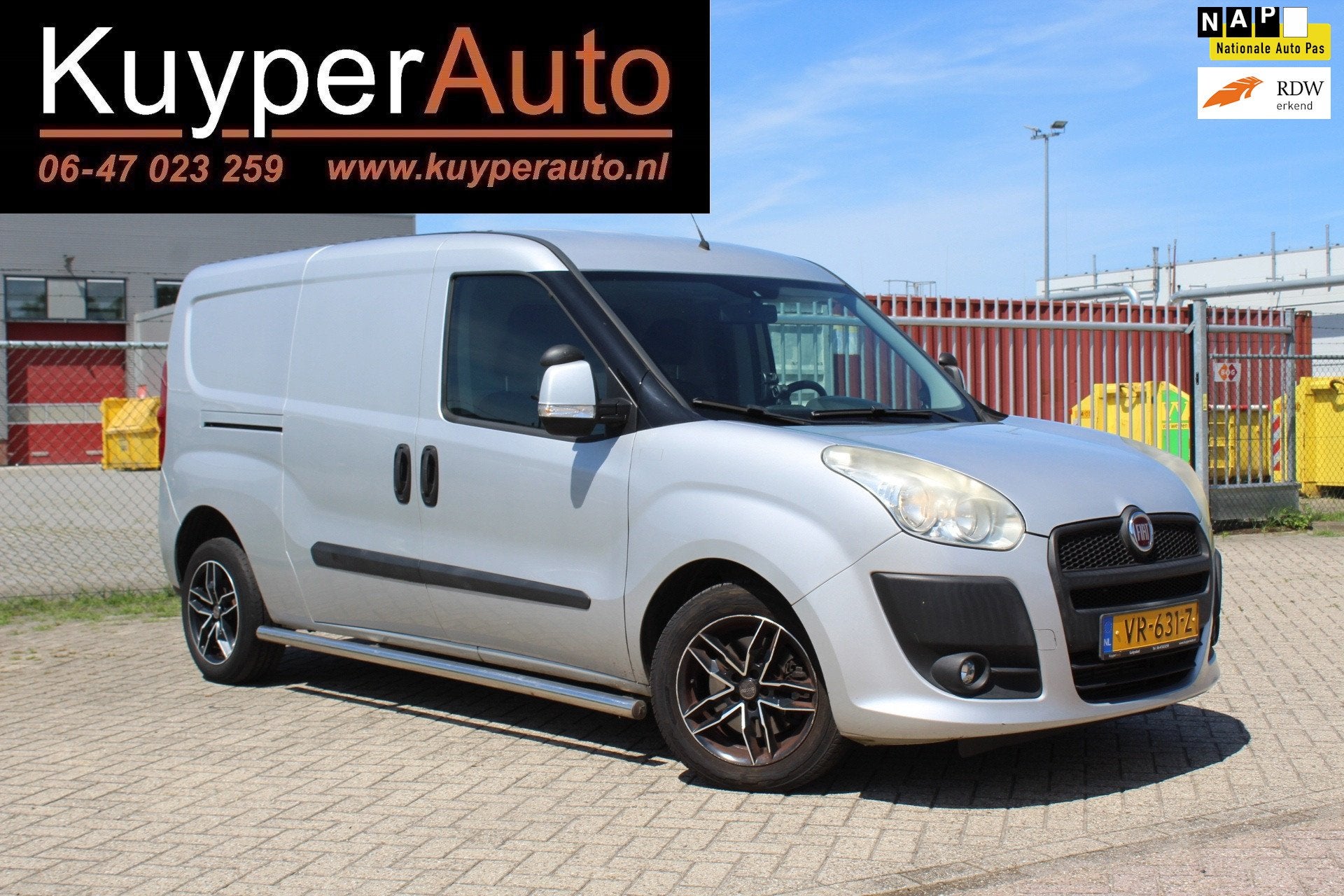 Fiat Doblò Cargo 1.6 MultiJet SX Maxi marge AIRCO PARKEERSE, Auto's, Voorwielaandrijving, Euro 5, Gebruikt, 4 cilinders