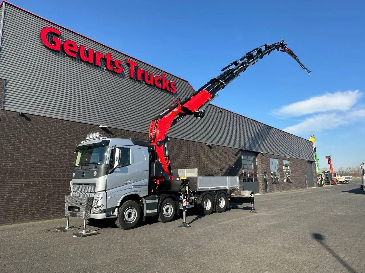 Volvo FH 500 8X4 RF-RT40G FASSI F1450R.2.8 + JIB L826 KRAAN/, Automaat, Achterwielaandrijving, Euro 6, 510 pk