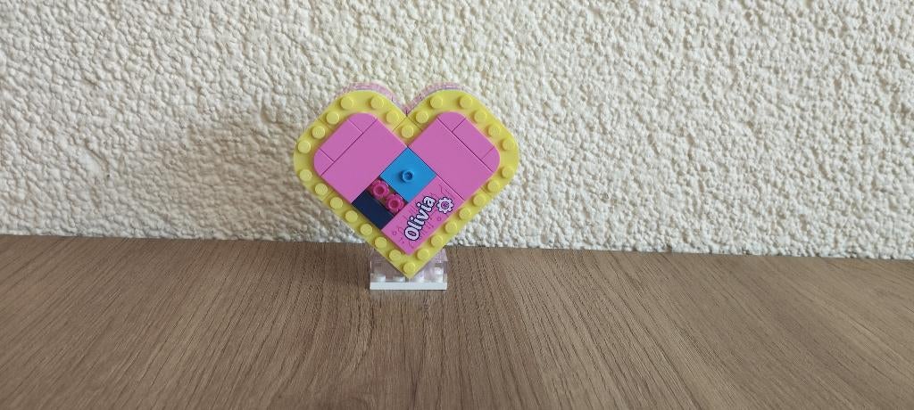 LEGO Friends Olivia's hartvormige doos 41357 COMPLEET!, Lego, Friends, Ophalen of Verzenden, Complete set