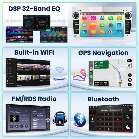 Android 13 Autoradio – 2 DIN Radio – Multimedia Systeem, Corvance B.V., Verzenden, Nieuw, Corvancebol@gmail.com
