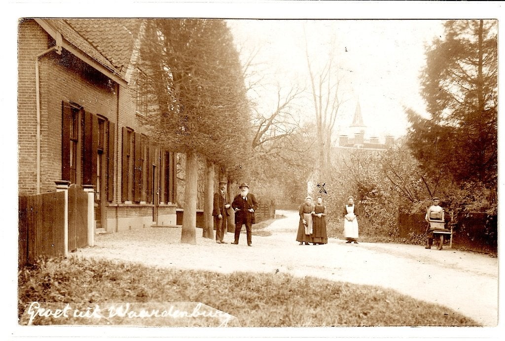FOTOKAART  WAARDENBURG, Verzenden, Voor 1920, Gelopen, Gelderland