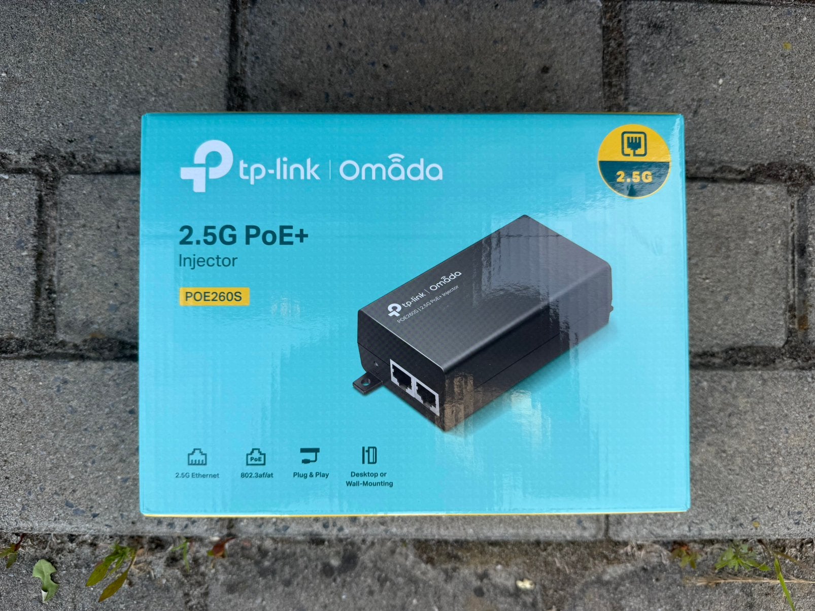 TP-Link Omada POE260S 2.5G PoE+ Injector - Nieuwstaat, Ophalen of Verzenden, Zo goed als nieuw