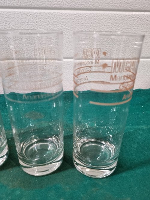 whiskey glazen mca tropical vier stuks, Ophalen of Verzenden, 'T Olde Gre-j, Info@toldegrej.nl, Endepoelstraat 20f Didam