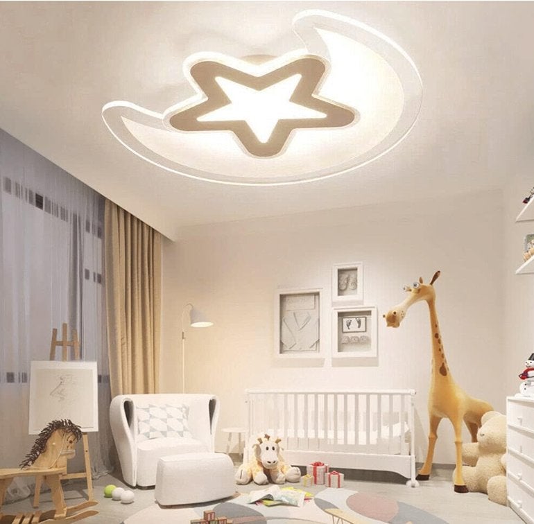 Kinderkamer Plafondlamp - Maanster, Huis en Inrichting, Ophalen of Verzenden, Gebruikt