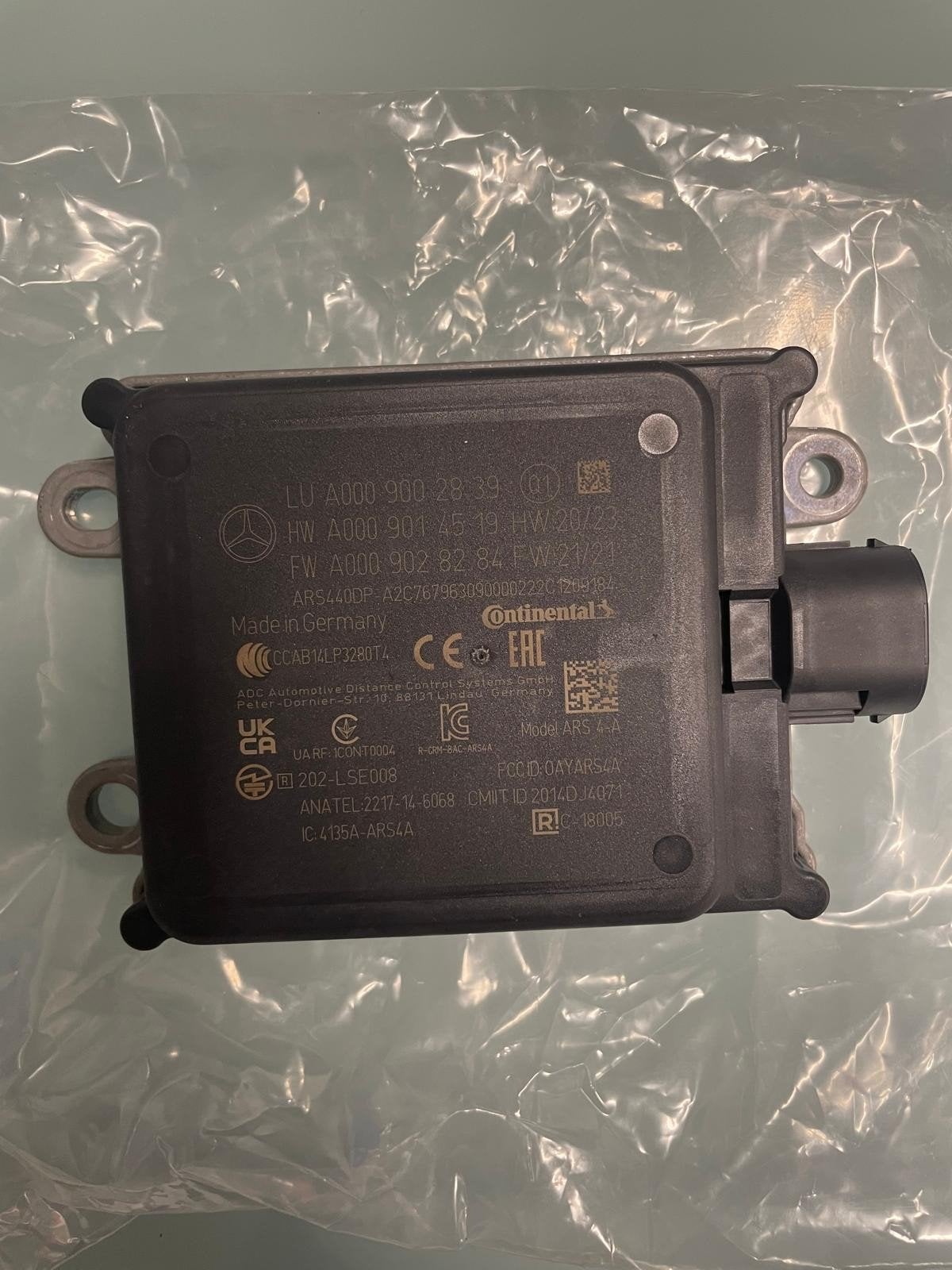 Mercedes radar sensor, regeleenheid compleet A009002839, Ophalen, Nieuw, Mercedes-Benz