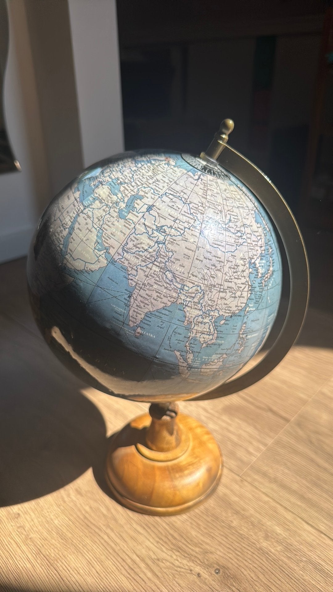 Globe/ wereldbol, Kunststof, Draaibaar, Overige typen, Ophalen of Verzenden