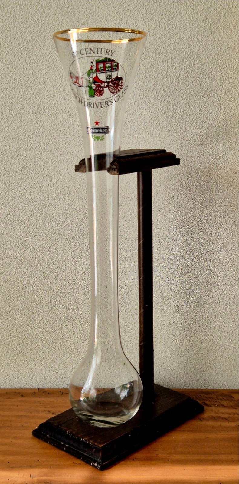 Heineken 17th Century Coach Driver's Glass, Verzamelen, Biermerken, Ophalen of Verzenden, Glas of Glazen, Heineken
