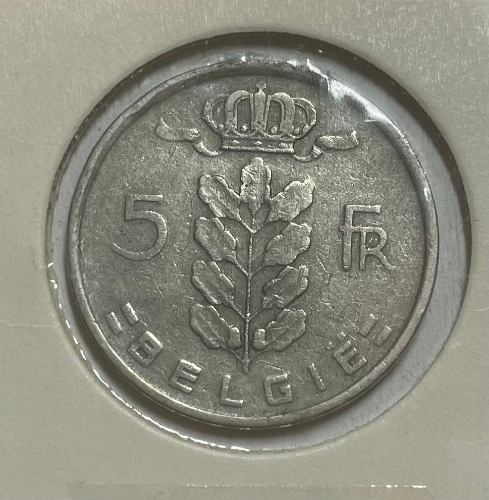 5 franc België 1950, Ophalen of Verzenden, België