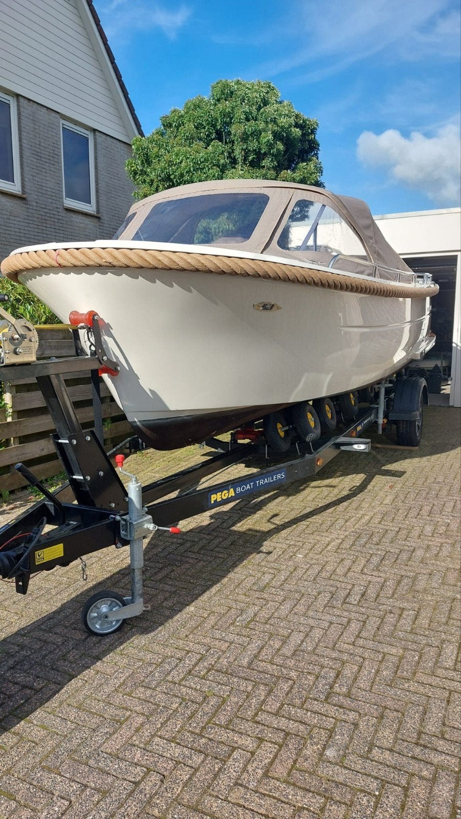 Primeur 600 Tender - Luxe Sloep met Trailer, Ophalen, Tender, Binnenboordmotor, 1.00 - 1.50 meter