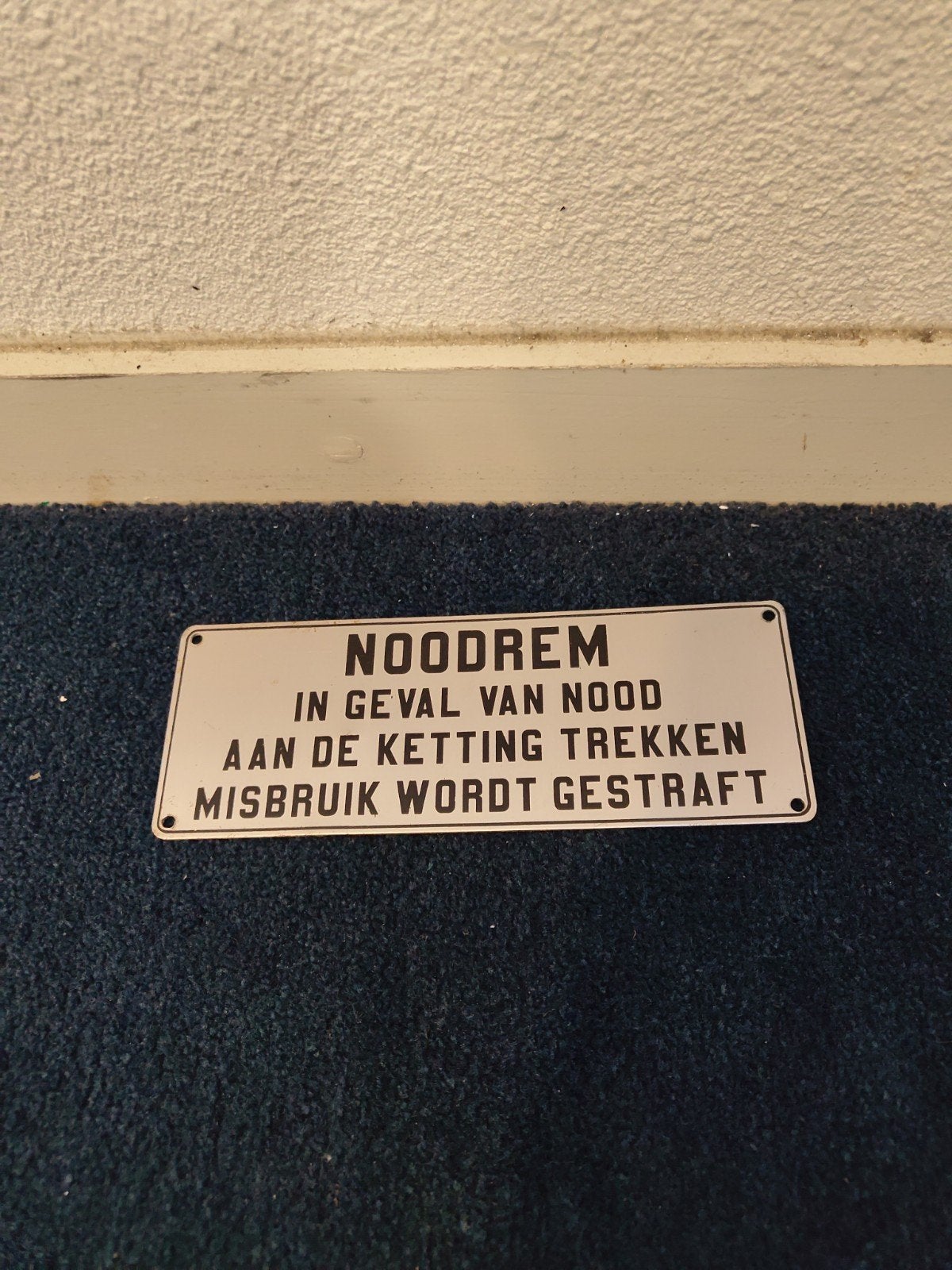 Trein- en stationsbordjes, Ophalen of Verzenden, Trein, Overige typen