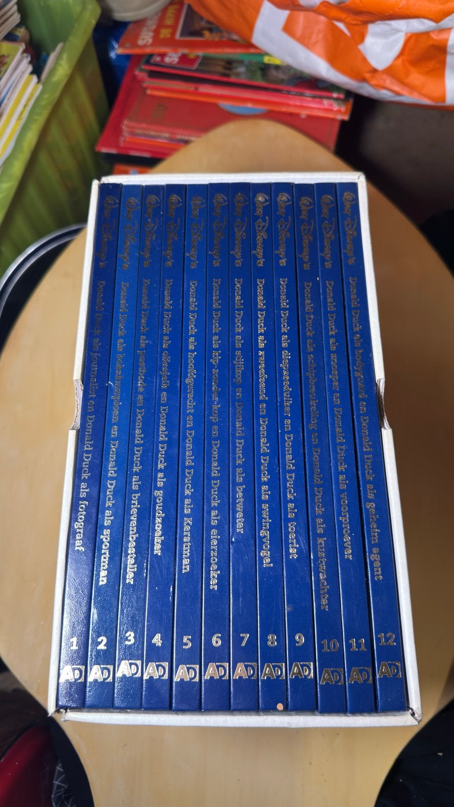Donald Duck Luxe Stripboeken Collectie - 12 delen, Boeken, Complete serie of reeks, Ophalen of Verzenden, Zo goed als nieuw