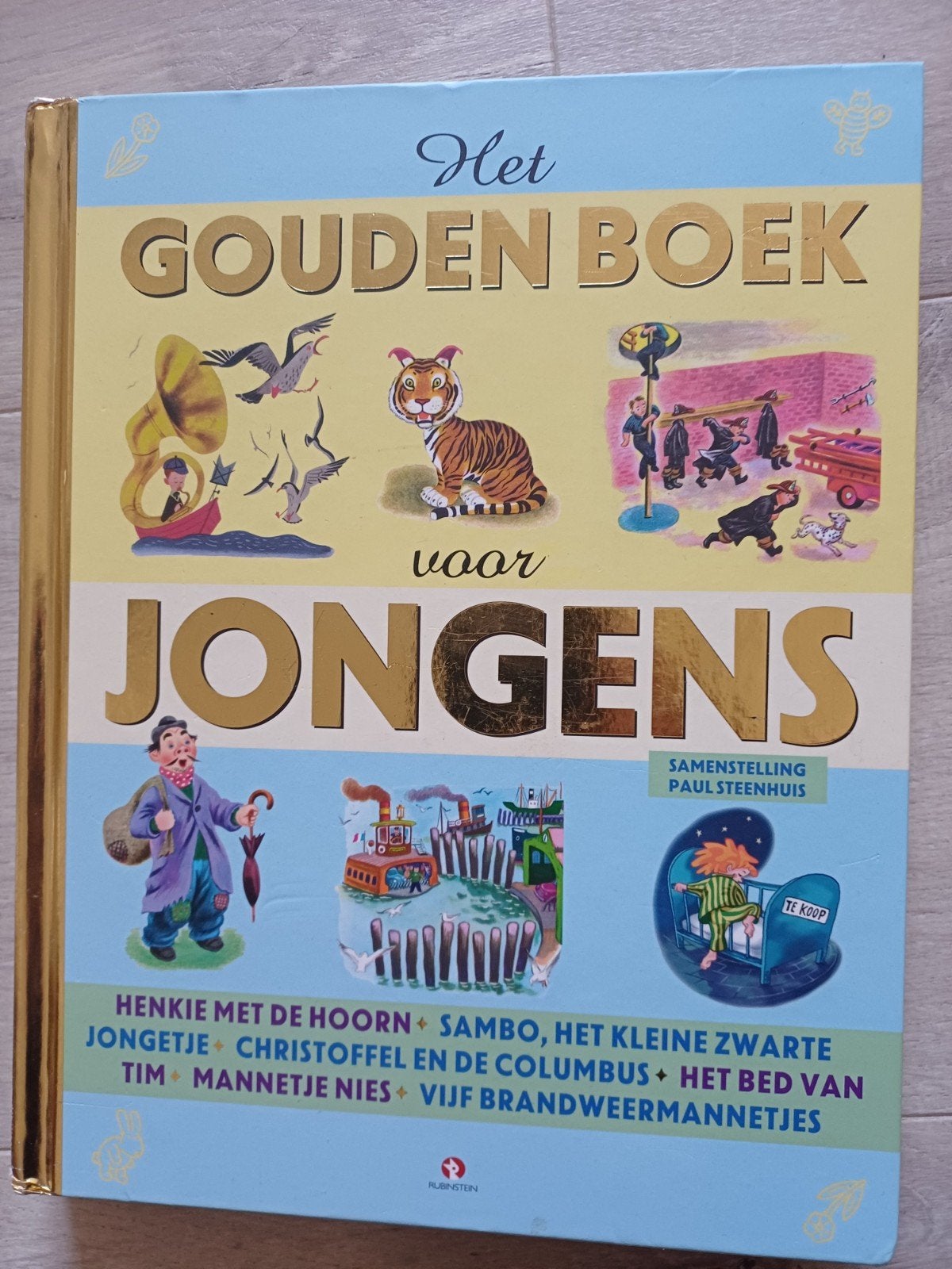 Het Gouden Boek voor Jongens - Paul Steenhuis, Boeken, Ophalen of Verzenden, Zo goed als nieuw, Fictie algemeen