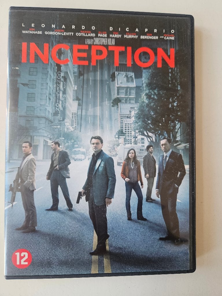 Inception - Christopher Nolan DVD, Vanaf 12 jaar, Ophalen of Verzenden, Zo goed als nieuw, Science Fiction