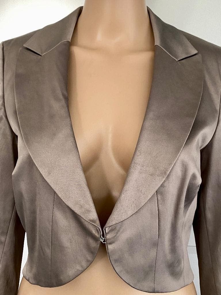 H442 Yaya/Steps maat 40=M kort jasje feest blazer colbert, Kleding | Dames, Maat 38/40 (M), Ophalen of Verzenden, Zo goed als nieuw