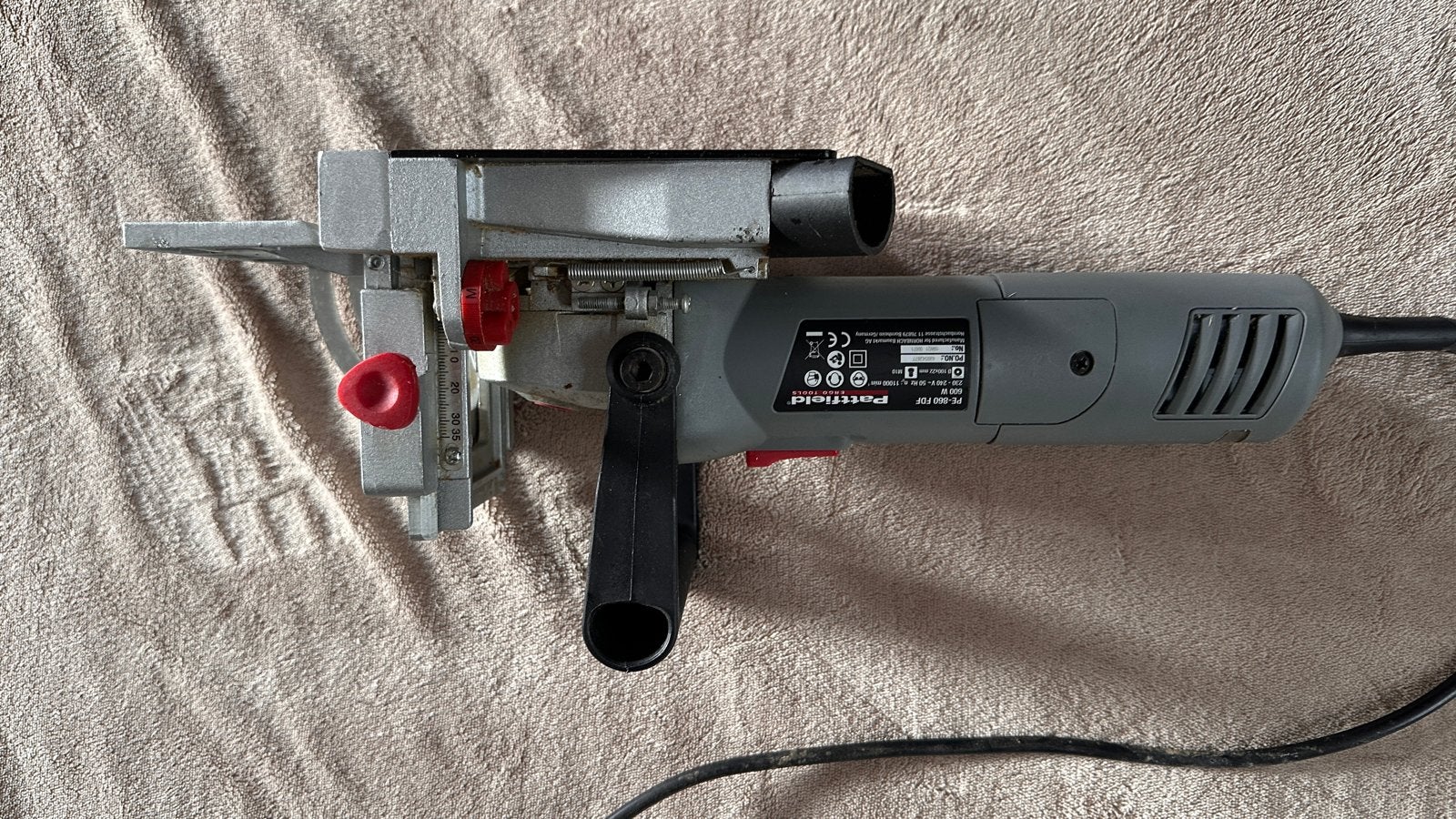 Pattfield Lamellenfrees PE-660 FDF, Ophalen, Zo goed als nieuw, Elektrisch, Lamellenfrees