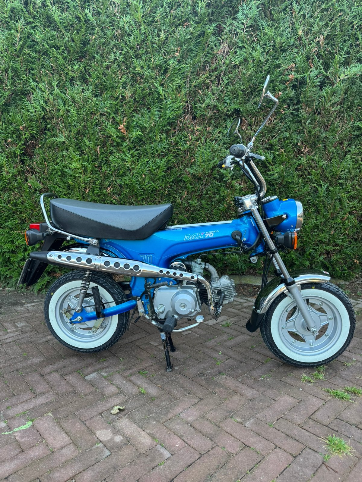 Originele Honda Dax ST70 1996– NL motor kenteken, Fietsen en Brommers, Ophalen, Overige modellen, Maximaal 45 km/u, Zo goed als nieuw