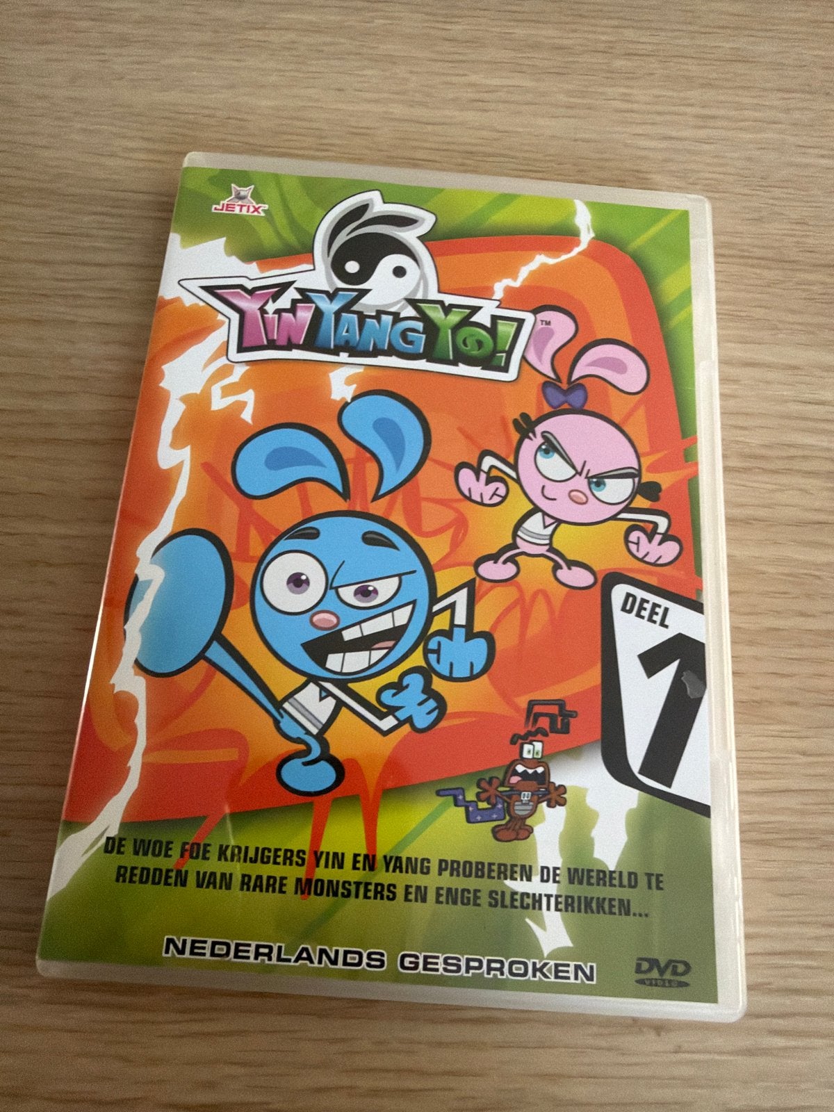 Yin Yang Yo! Deel 1 DVD - Nederlands Gesproken, Ophalen, Gebruikt, Animatie, Tv-serie