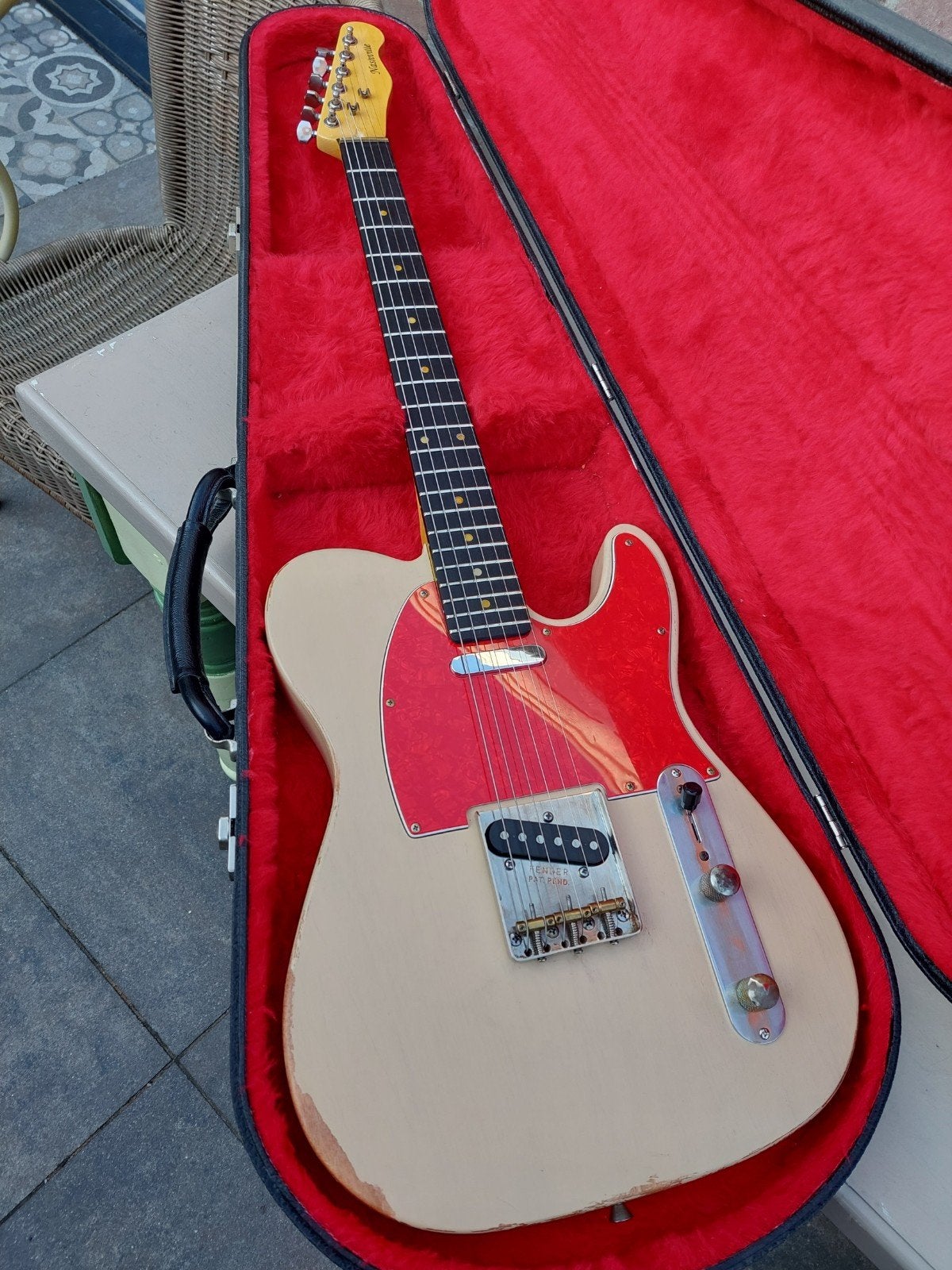 Nashville relic  telecaster !, Ophalen of Verzenden, Gebruikt, Solid body, Overige merken