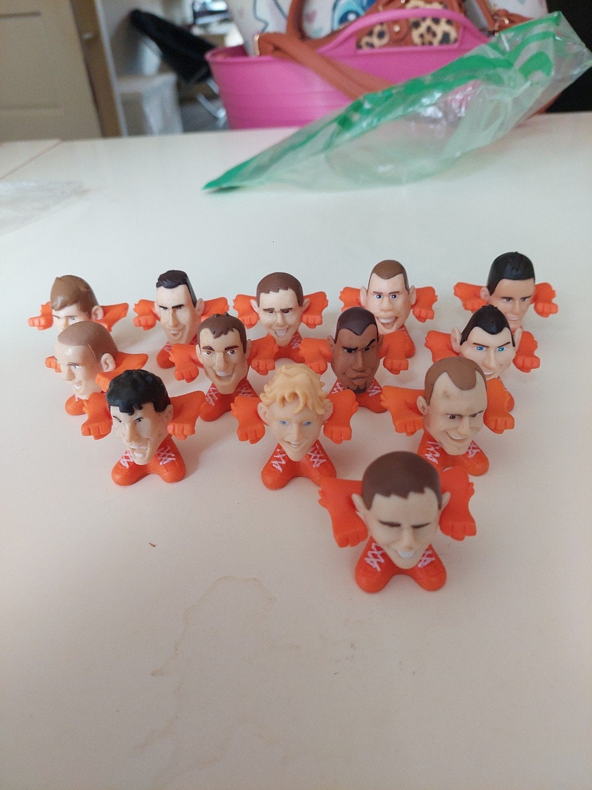 C1000 EK 2012 Voetbalpoppetjes -  (13 stuks), Verzamelen, Ophalen of Verzenden, Buitenlandse clubs