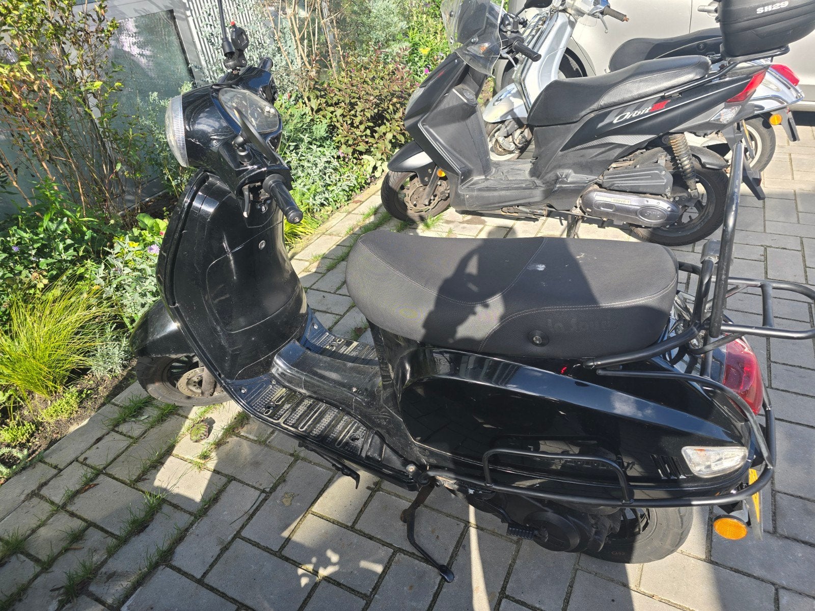 Nette zwarte La Souris scooter - Goede staat, Overige merken, Gebruikt, Ophalen of Verzenden, Benzine