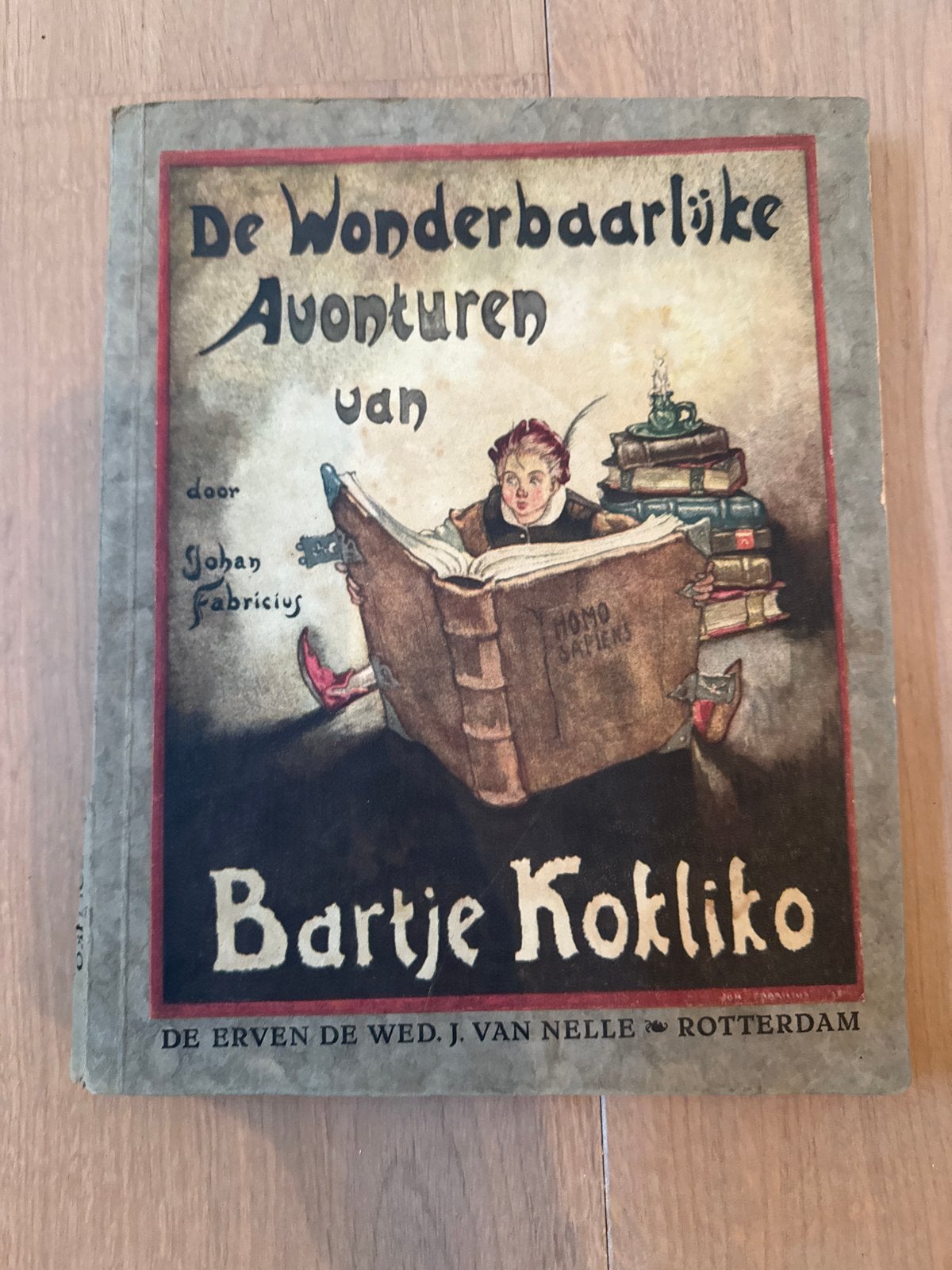 Vintage boek De Wonderbaarlijke Avonturen van Bartje Kokliko, Ophalen, Gelezen, Fictie algemeen