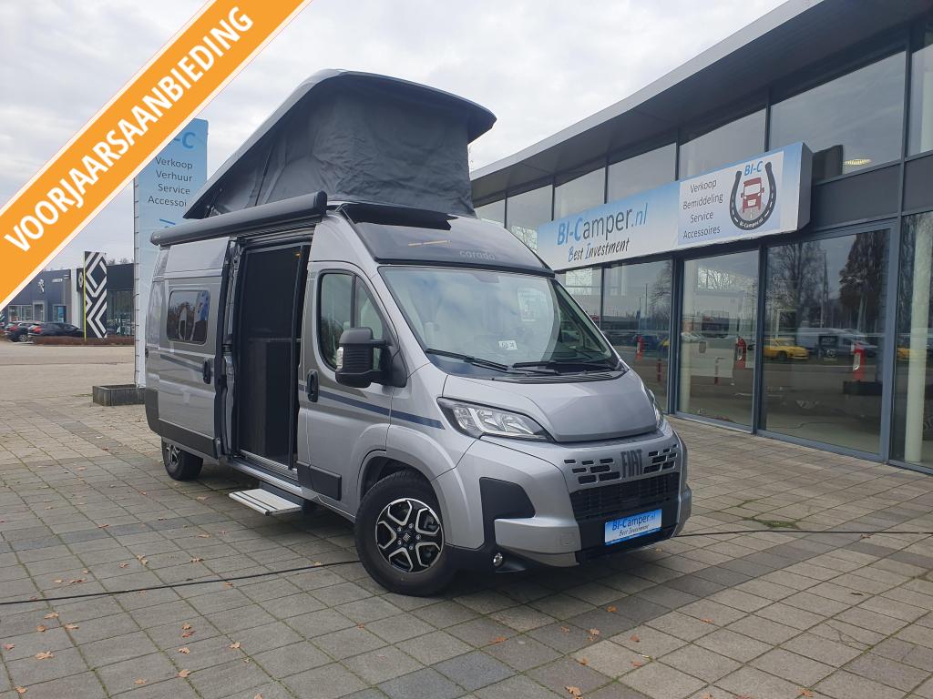 Carado CVE 600 PRO Hefdak|8tr.Automaat|NAV|CAM|Panorama, Automaat, Chemisch toilet, Buscamper of Camperbus, Ringverwarming