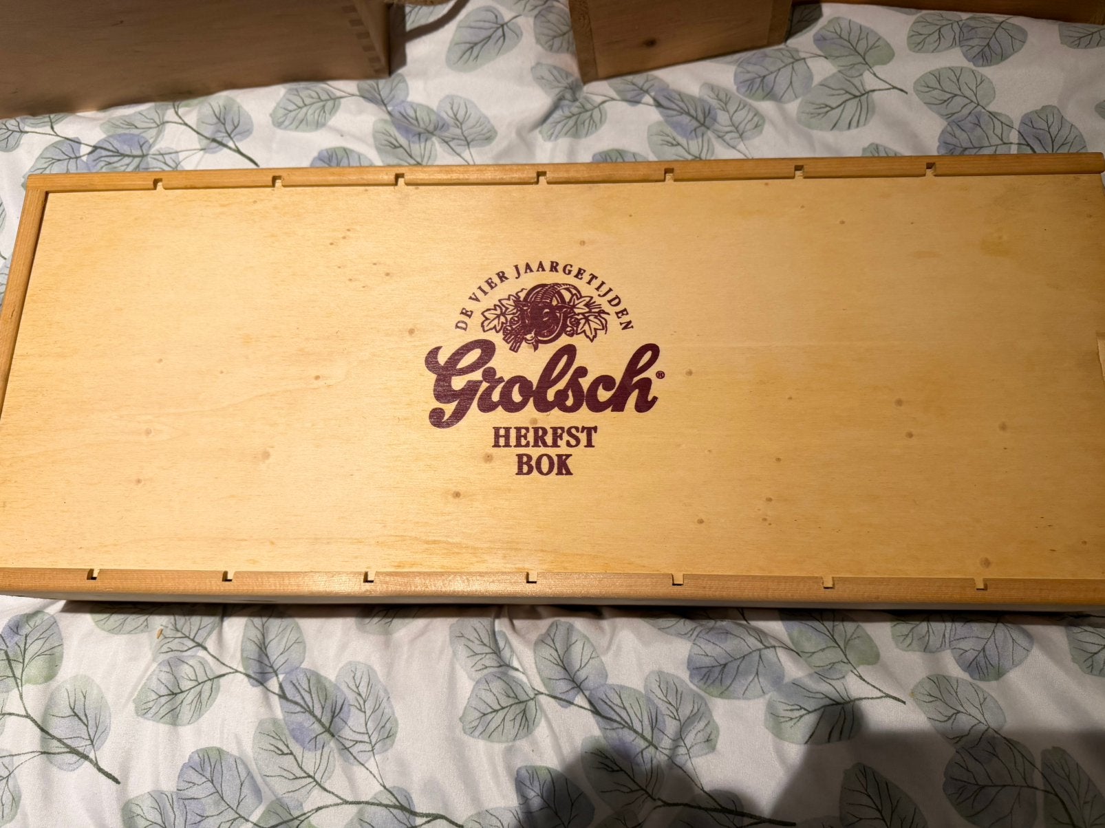 Grolsch vier jaargetijden Herfstbok, Ophalen, Zo goed als nieuw, Glas of Glazen, Grolsch