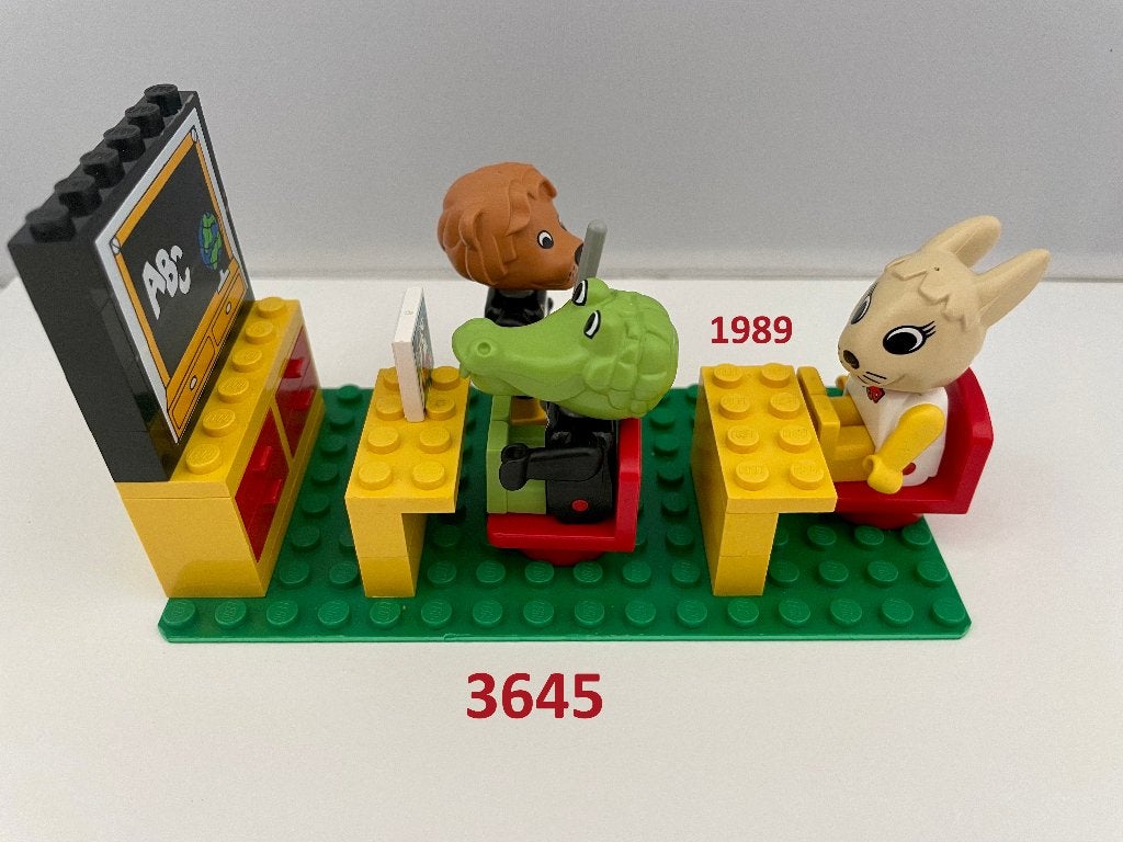 Lego Fabuland 3645 Classroom / Schoollokaal, Overige thema's, Lego, Compleet, Ophalen of Verzenden