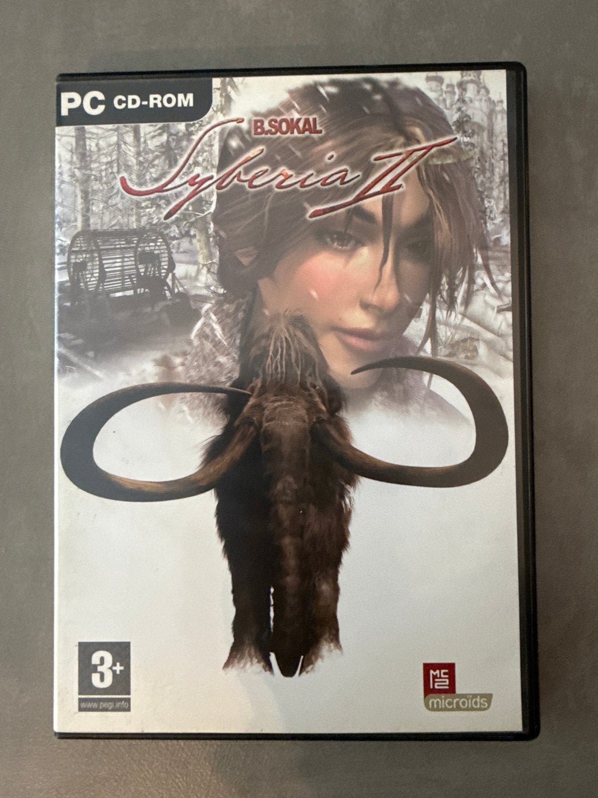 Syberia II PC CD-ROM - Avontuurlijk puzzelspel, Avontuur en Actie, 1 speler, Ophalen of Verzenden, Zo goed als nieuw