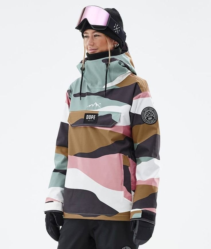 Dope Snowboardjas en Montec Skibroek - Dames, Ophalen of Verzenden, Zo goed als nieuw, Jack, Maat 36 (S)