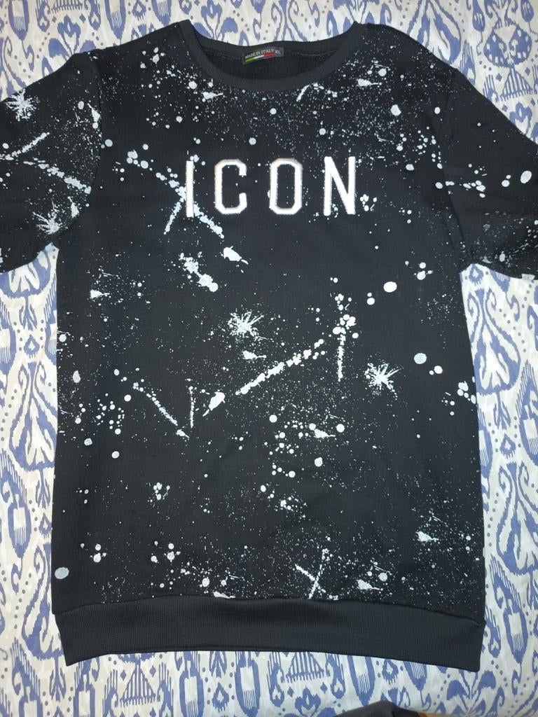 Nieuwe Icon Trui Zwart  Maat L/XL, Ophalen of Verzenden, Nieuw, Maat 56/58 (XL), Zwart
