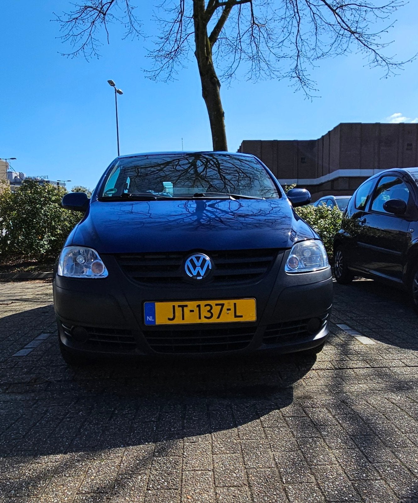 Volkswagen Fox 1.2 40KW 2009 Blauw, Auto's, Voorwielaandrijving, Stof, 969 kg, 1198 cc