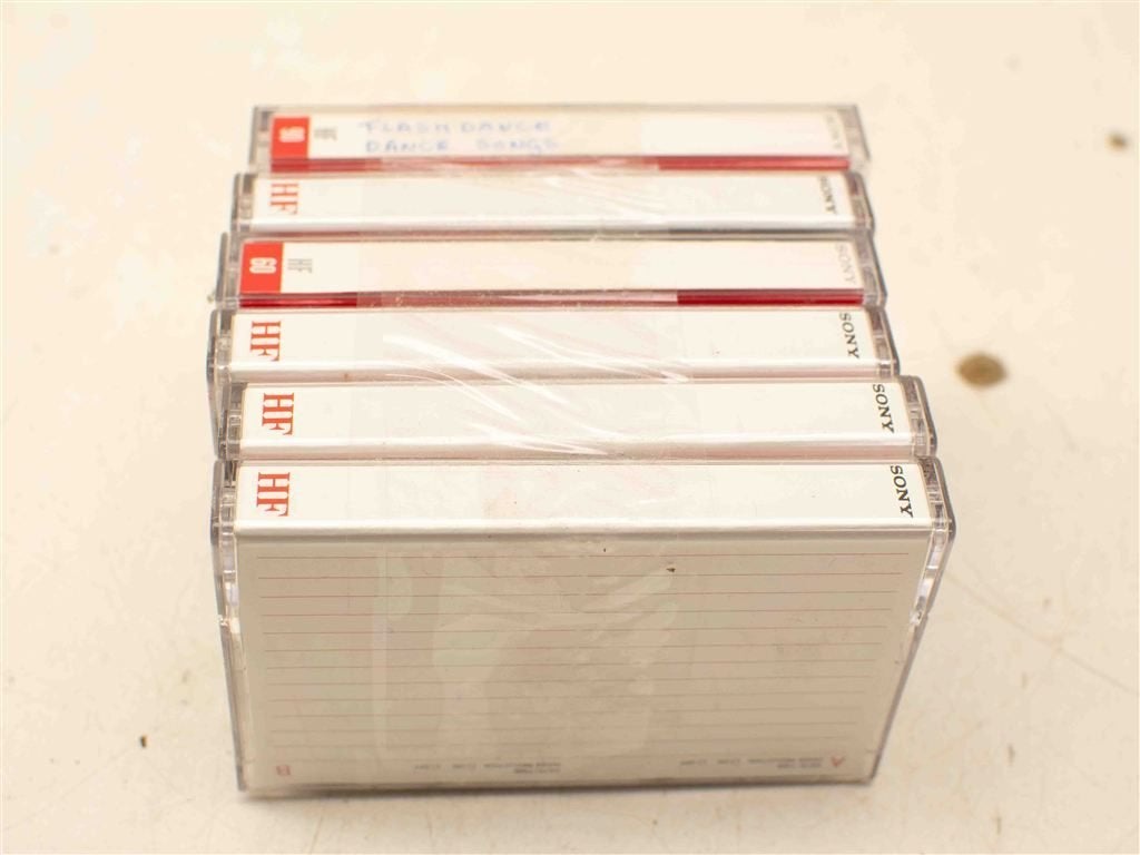 6 Sony cassettebandjes 38547, Cd's en Dvd's, Ophalen of Verzenden, Gebruikt, Overige genres, 1 bandje