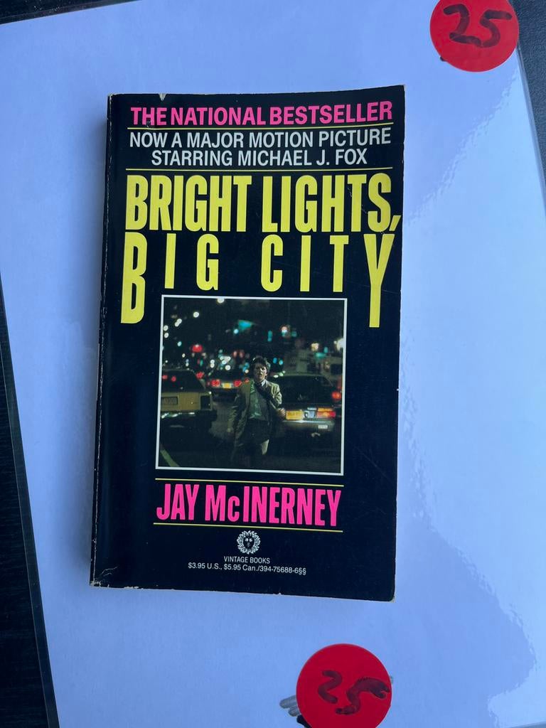 Bright Lights, Big City - Jay McInerney (Vintage Books), Boeken, Ophalen of Verzenden, Zo goed als nieuw, Amerika