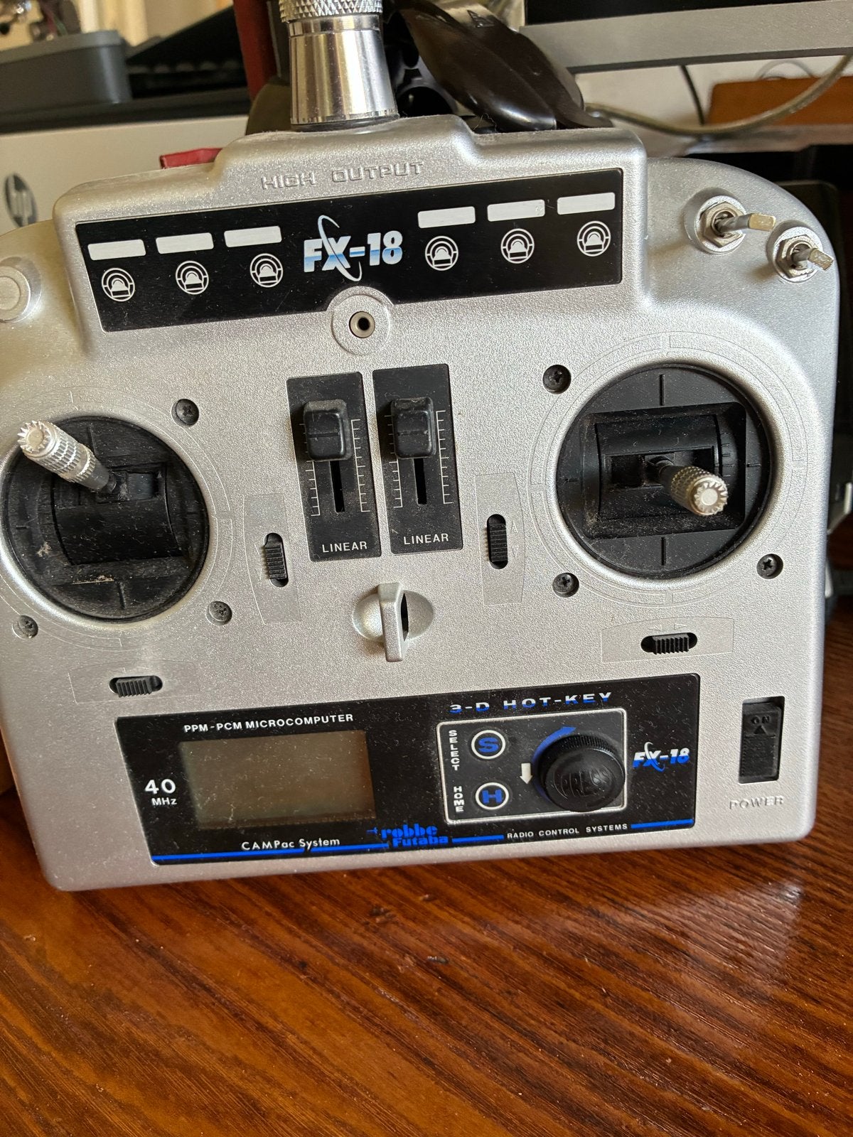 Graupner FX-18 Afstandsbediening voor RC-modellen, Ophalen, Gebruikt