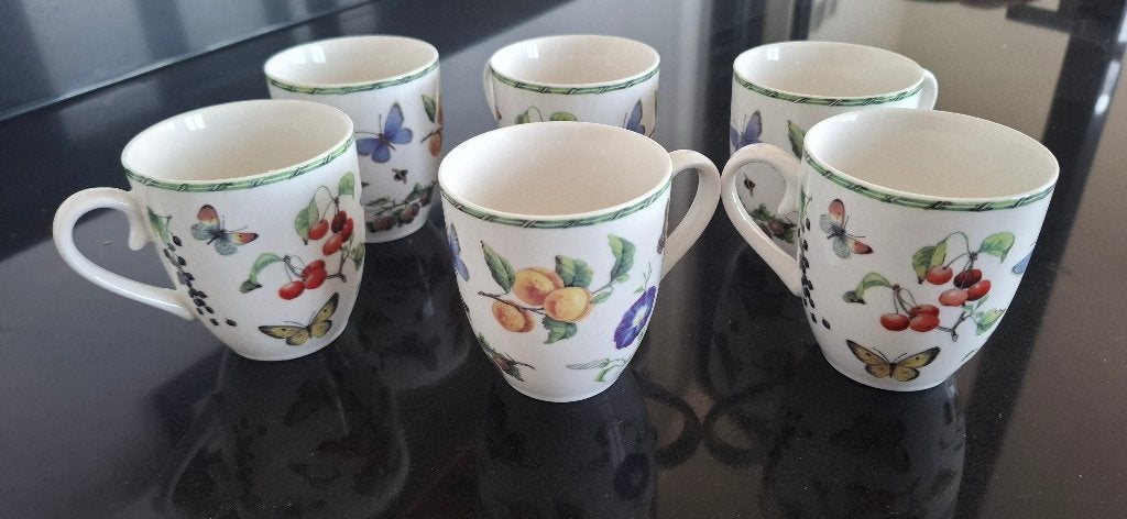 8-delig servies van Janneke Brinkman, Ophalen, Overige merken, Keramiek, Landelijk/Boerenbont