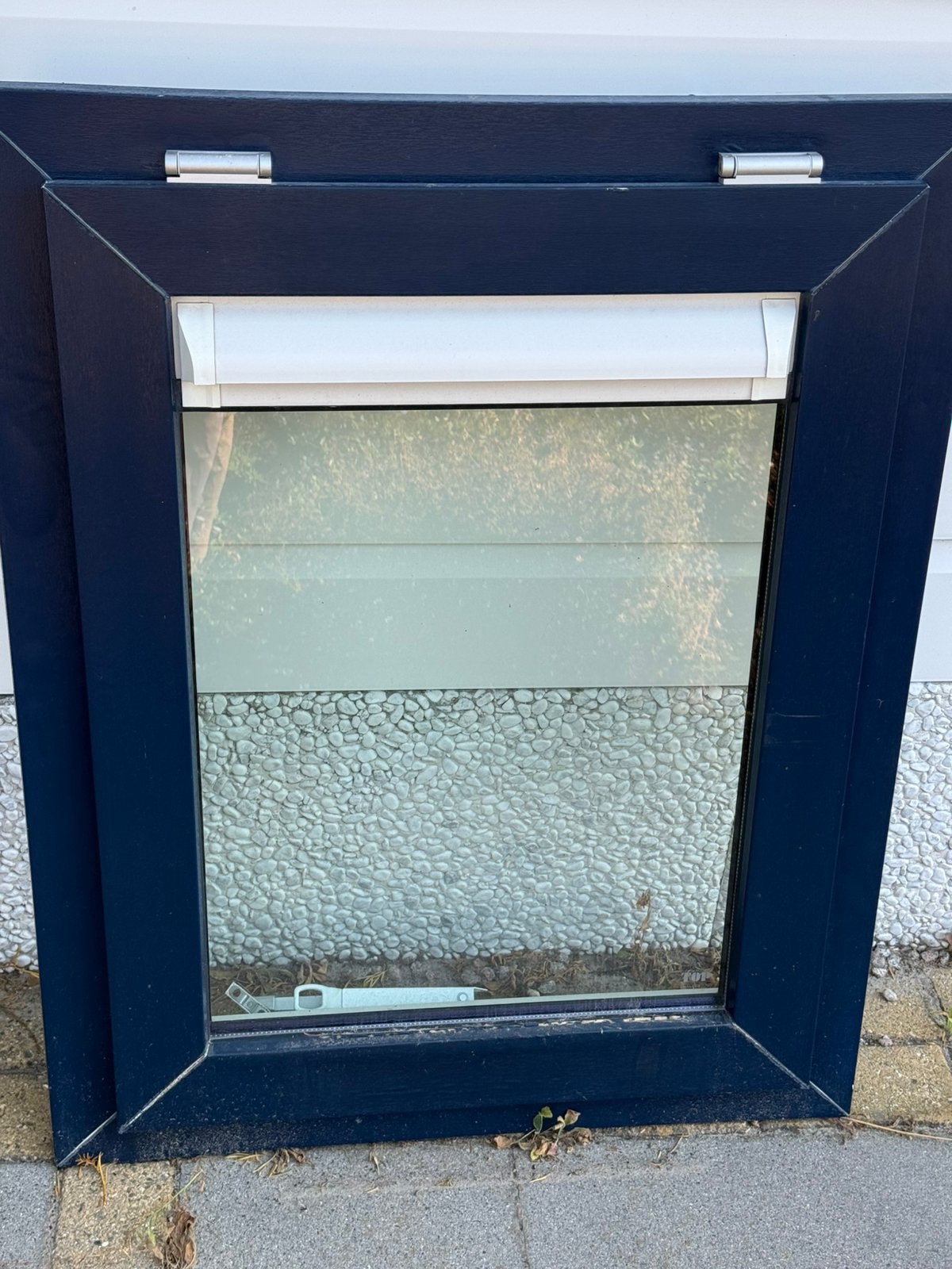 Kunststof raam kozijn, Kunststof, Gebruikt, Raamkozijn, Inclusief glas
