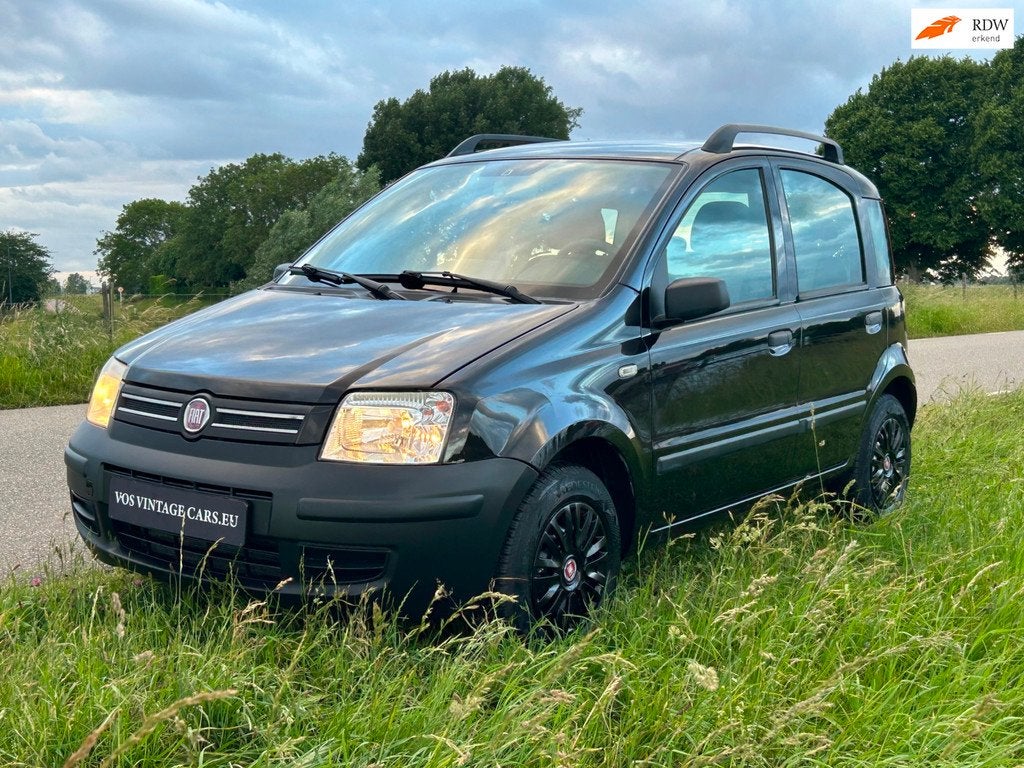 Fiat Panda 1.2 Edizione Cool, Auto's, Fiat, Voorwielaandrijving, Gebruikt, Zwart, Origineel Nederlands